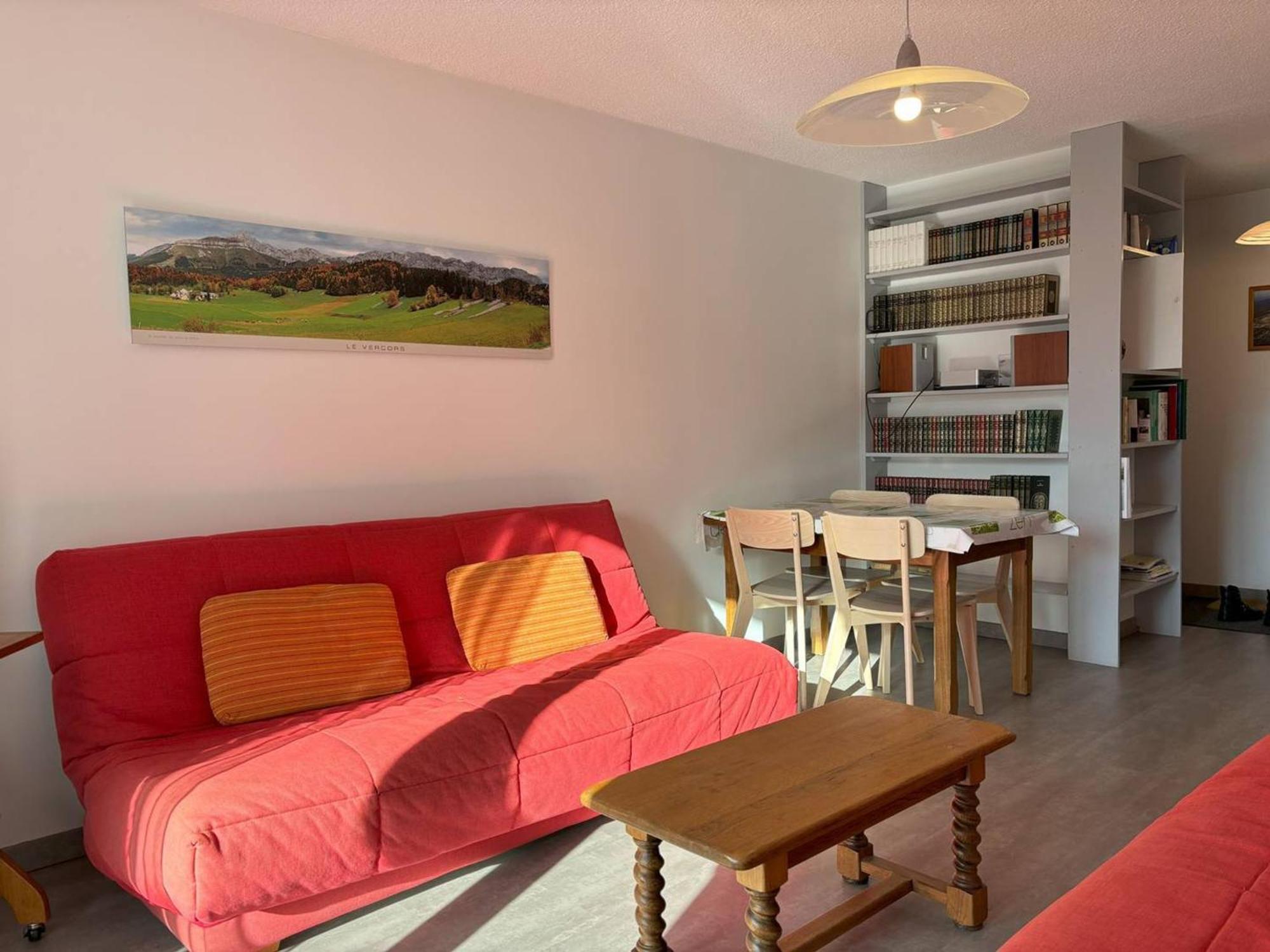 Appartement Cosy, Balcon Sud, 2 Chambres, Parking Gratuit A 10 Min Du Centre Et Proche Ski ! - Fr-1-548-4 Villard-de-Lans Ngoại thất bức ảnh